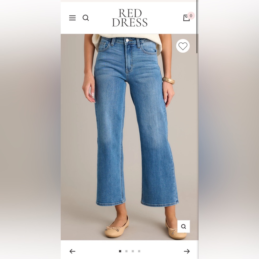 Just USA wide leg jeans